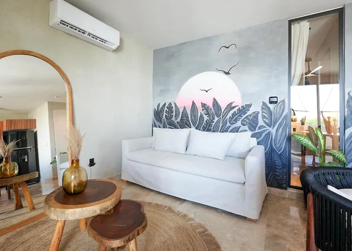 Aldea Dream Modern Designer 2 Floor Penthouse Sleeps 8 Apartment