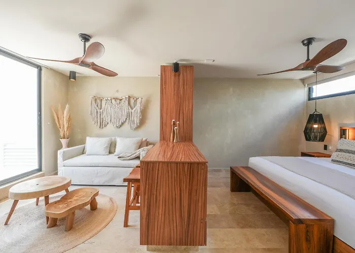 Apartment Aldea Dream Modern Designer 2 Floor Penthouse Sleeps 8 Tulum